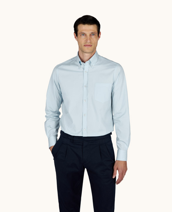 Cotton Poplin Shirt Soffio