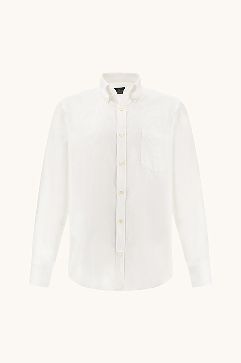 Soffio cotton shirt with damier pattern