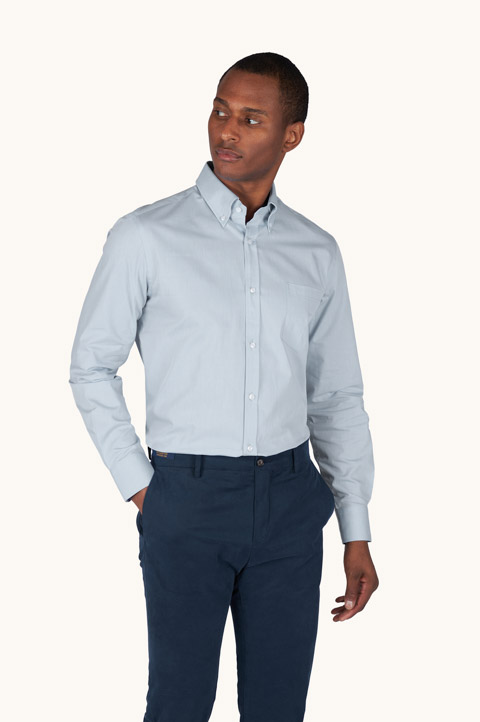 Soffio cotton twill shirt