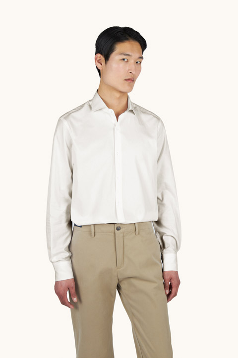 Soffio cotton twill shirt