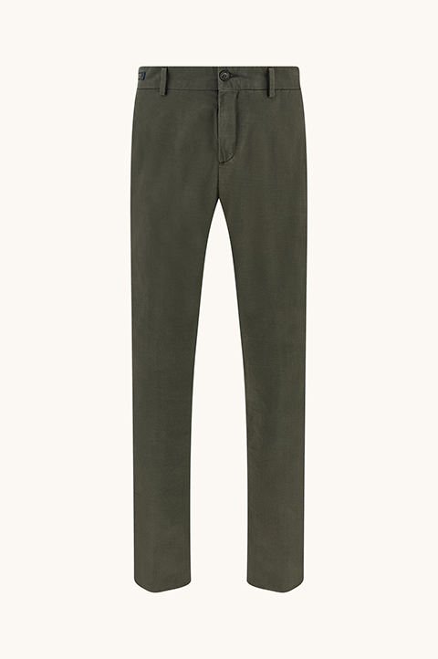 Bellagio stretch cotton trousers