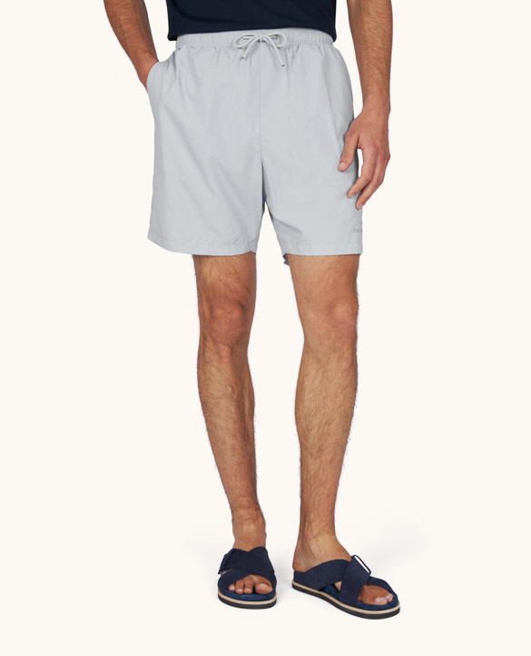 Portofino swimwear with reflective logo print