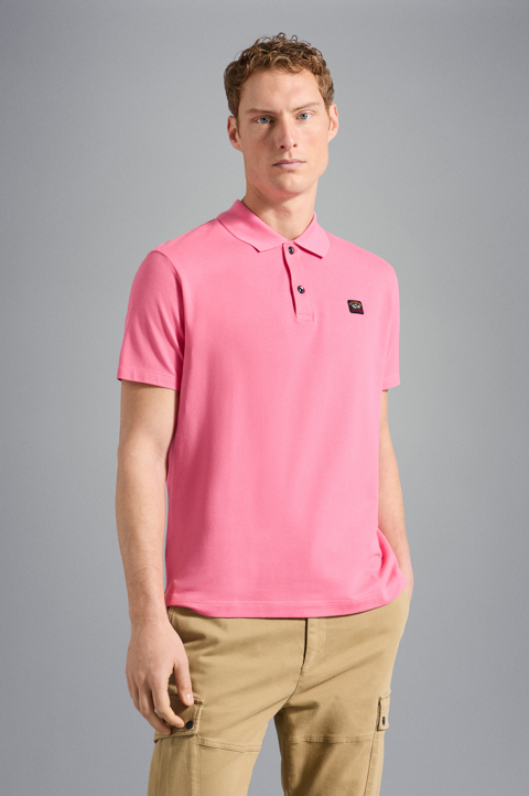 Organic cotton piqu&eacute; Polo Shirt with iconic badge