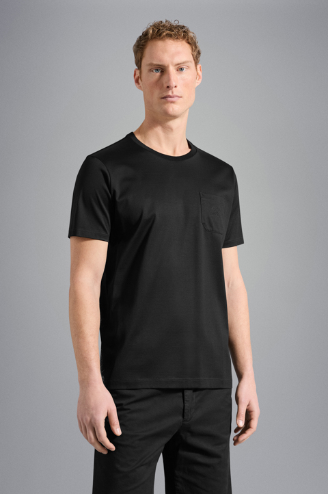 Cotton T-Shirt with embroidered Logo