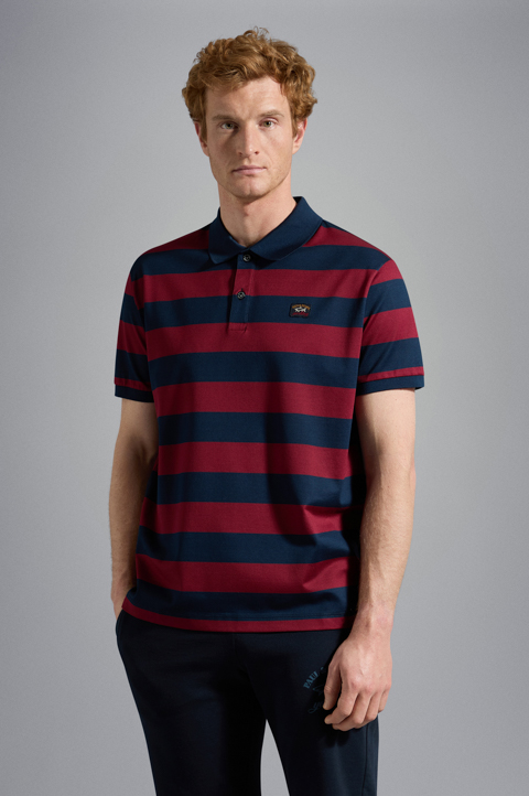 Cotton piqué Polo with Iconic badge Cotton piqué Polo with Iconic badge