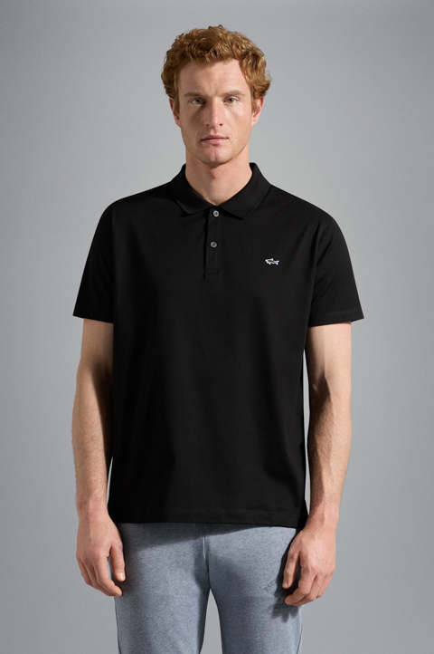 Polo de piqué de algodón