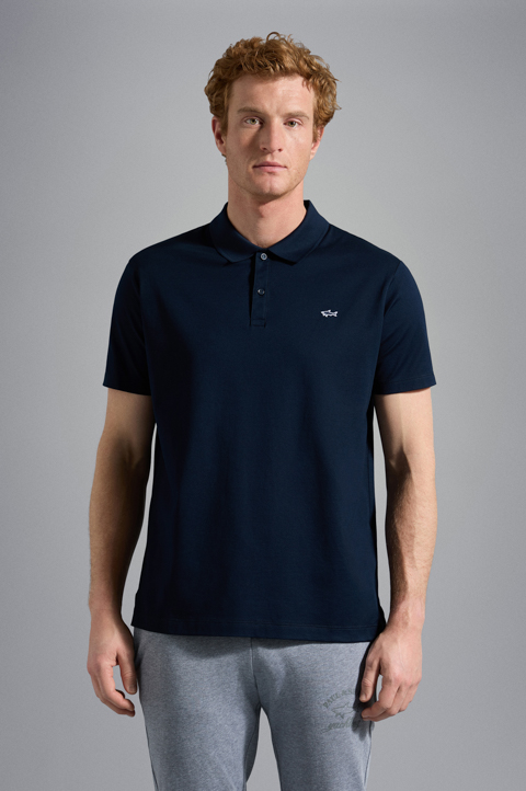 Polo de piqué de algodón