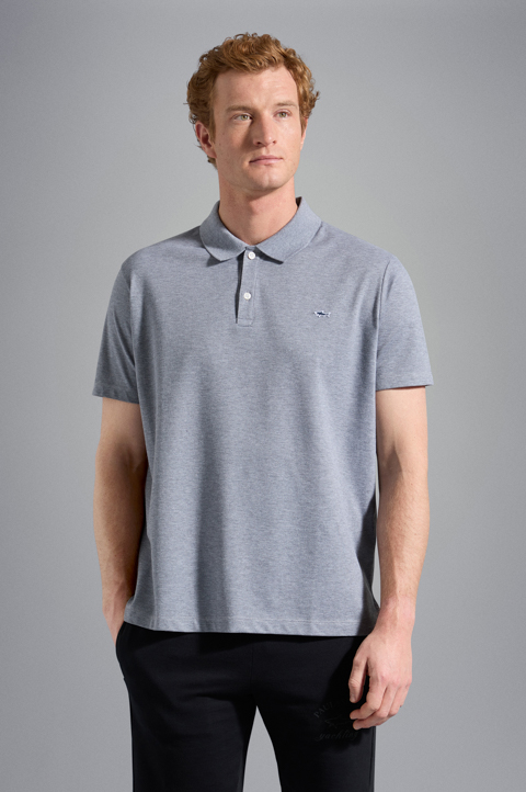 Polo de piqué de algodón