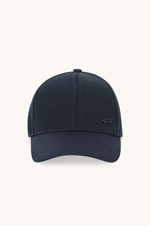 Baseball cap with metallic Shark appliqu&eacute;