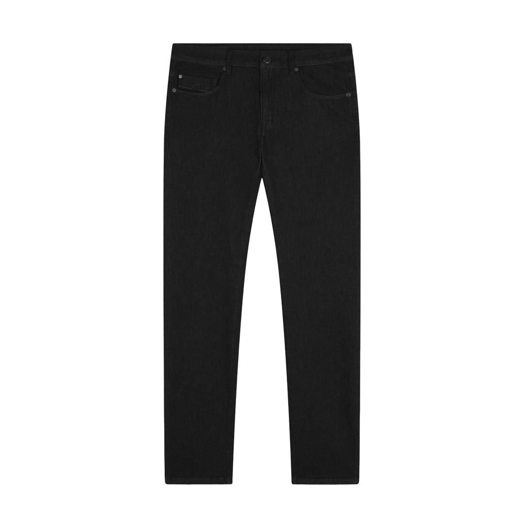Paul & Shark Denim No Denim Stretch Cotton Jeans In Black