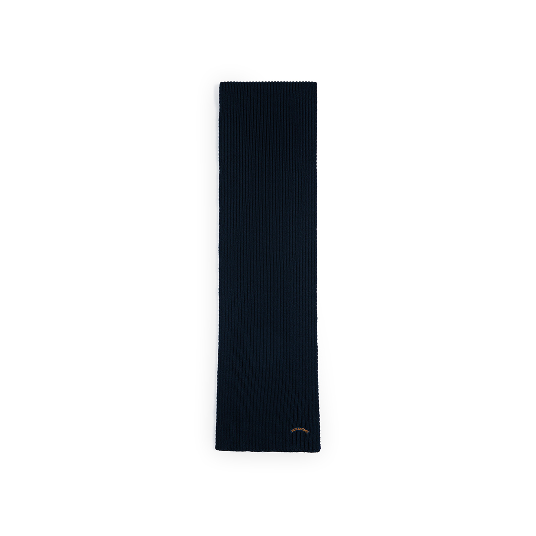 Paul & Shark Wool Scarf In Blue