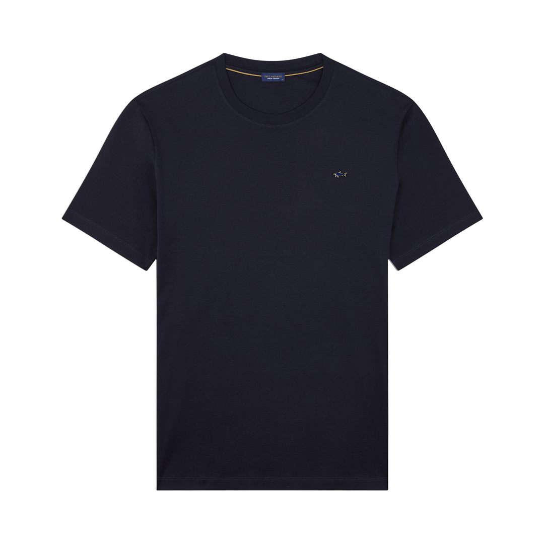 Paul & Shark Aqua Touch Cotton T-shirt In Multi