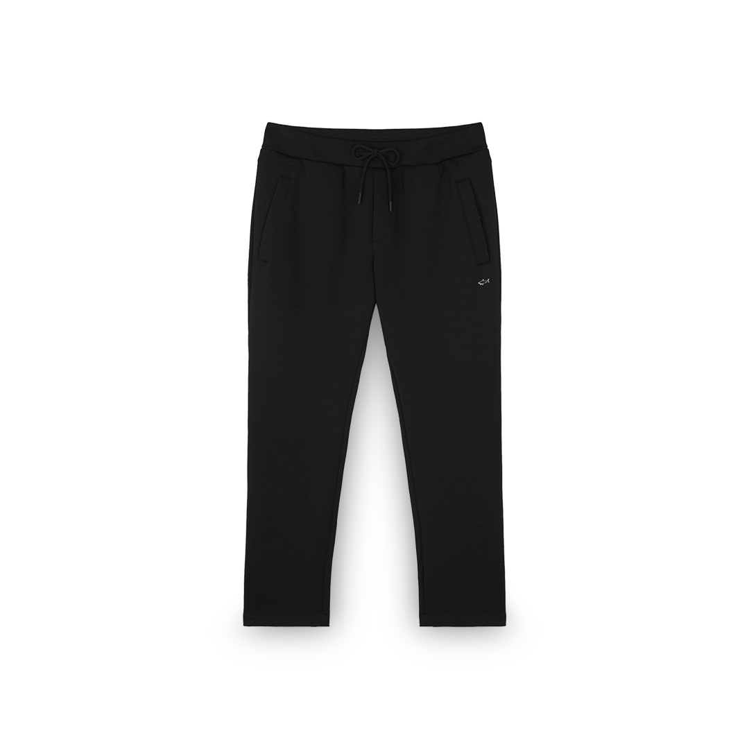 Paul & Shark Tech Fleece Trackpants In Black