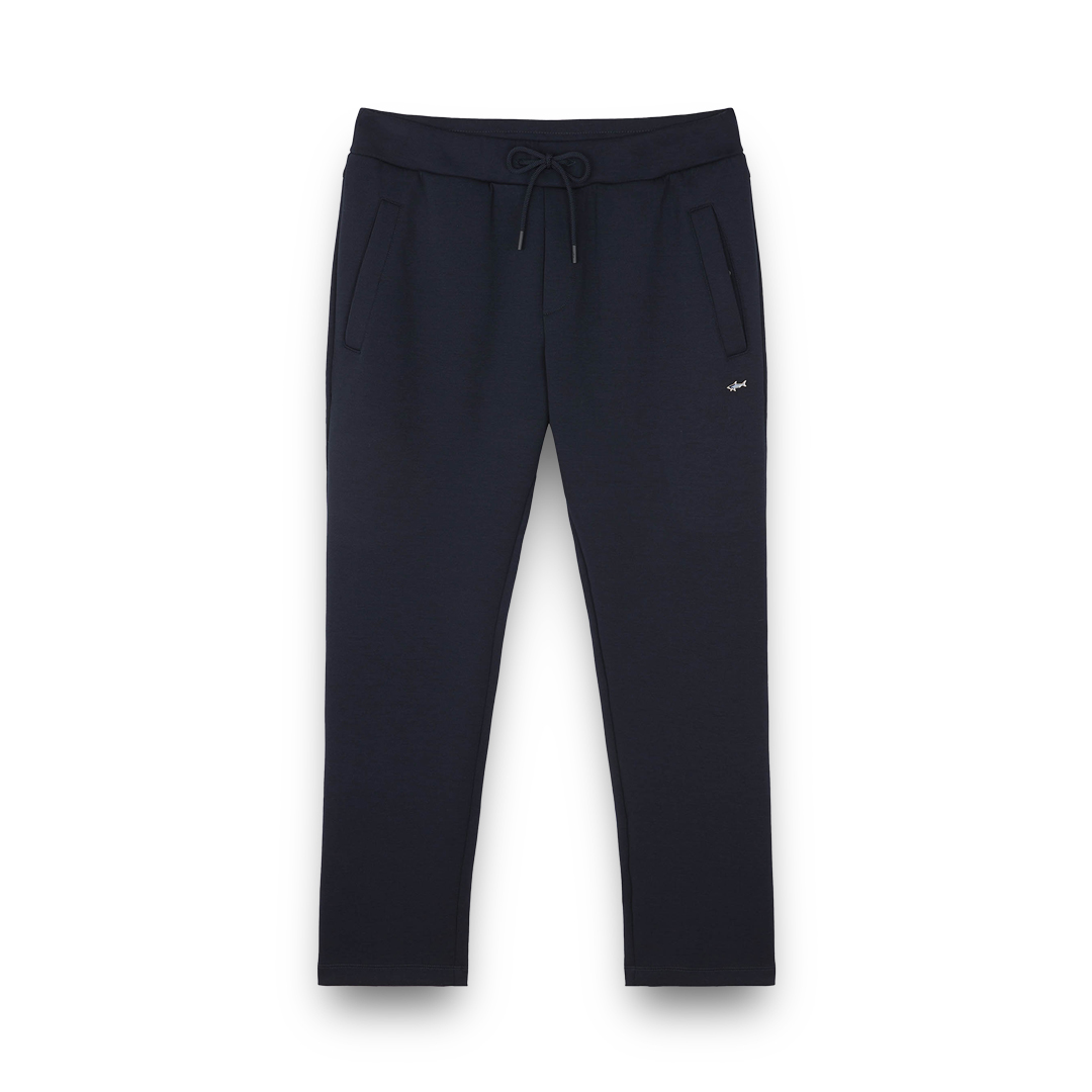 Paul & Shark Men's Blue Nights-Gold Tech Fleece Trackpants, Man, Size: M