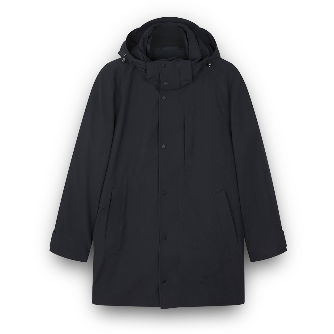 Paul & Shark Parka Typhoon® 3 In 1 In Black