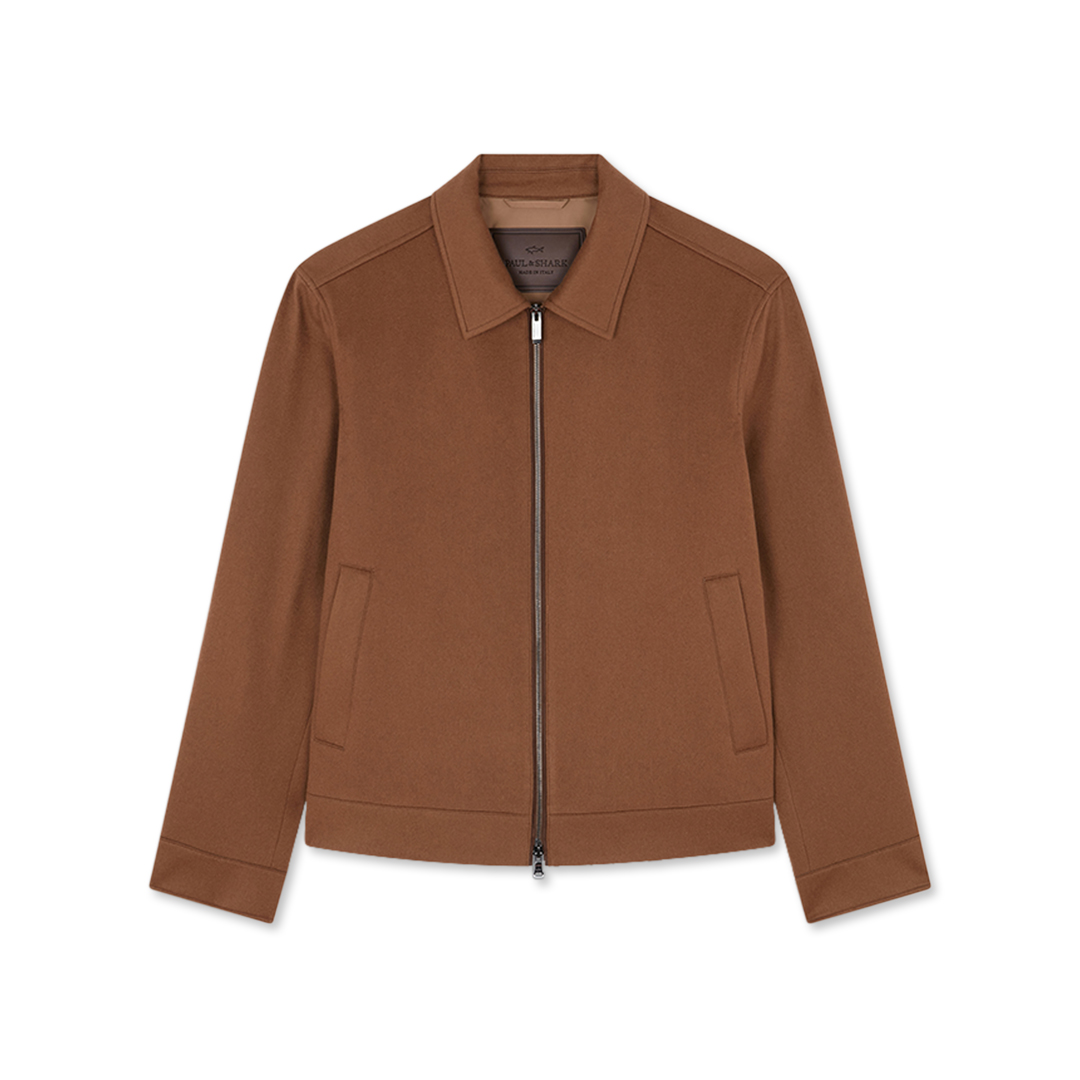 Paul & Shark Zip-fastening Blouson In Brown