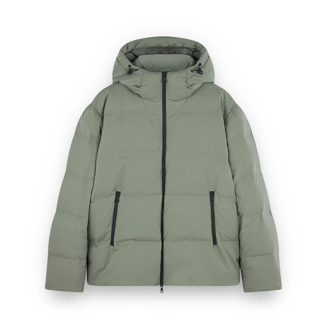 Paul & Shark Typhoon® Platinum Down Jacket In Green