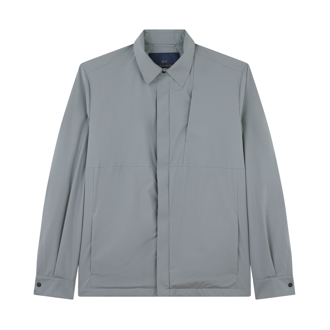 Paul & Shark Typhoon® Pertex® Shacket In Gray