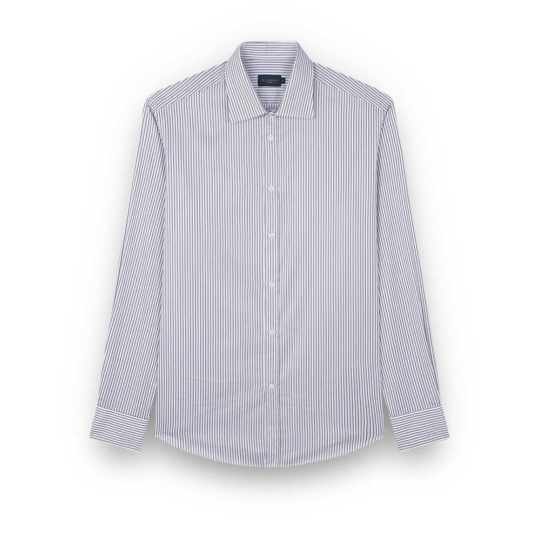 Paul & Shark Supima® Cotton Shirt In Blue
