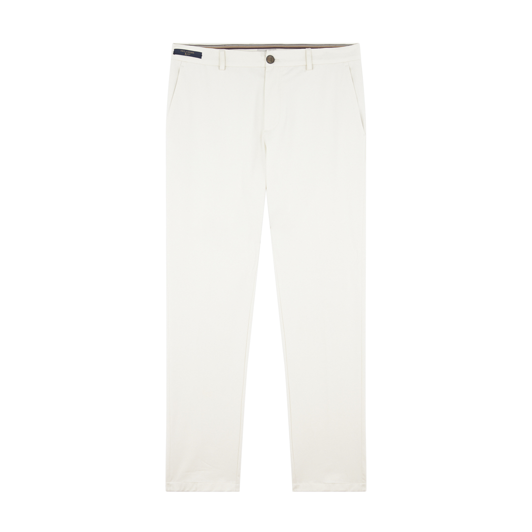 Paul & Shark X-soft Cotton Chino Pants In White