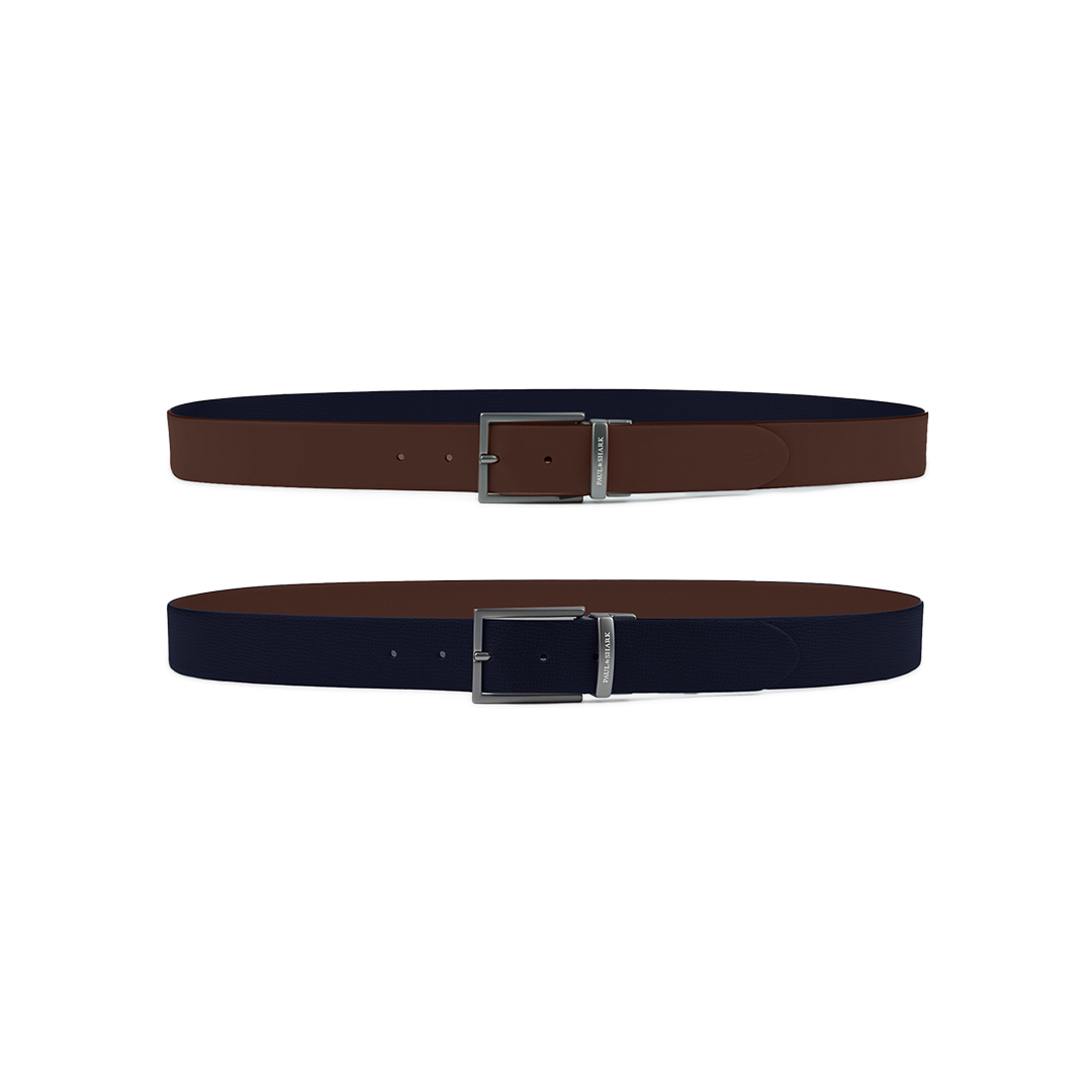 Paul & Shark Leather Reversible Belt