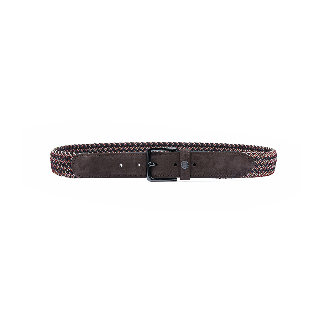 Paul & Shark Elastic Belt With Suede Trims