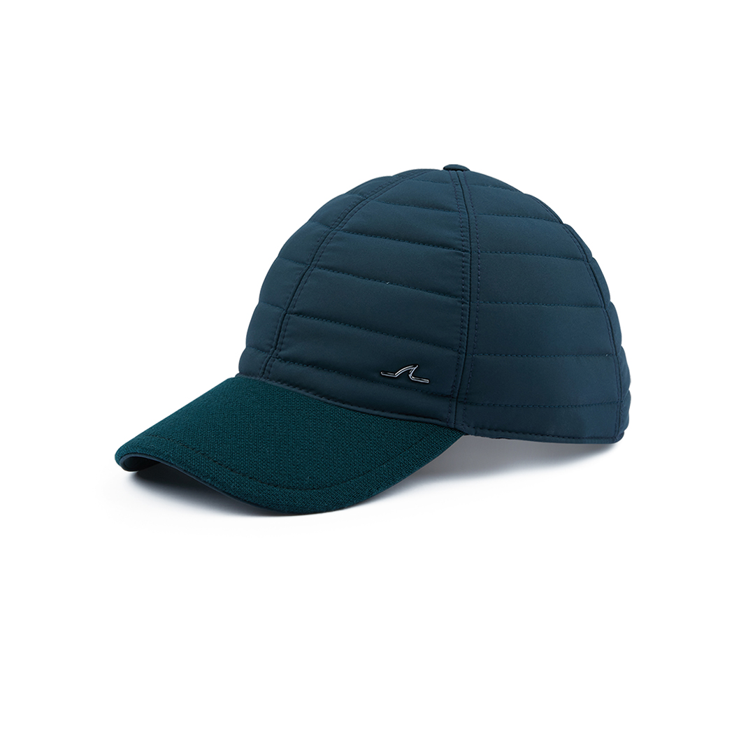Paul & Shark Typhoon® Platinum Baseball Cap With Wool Visor In Green