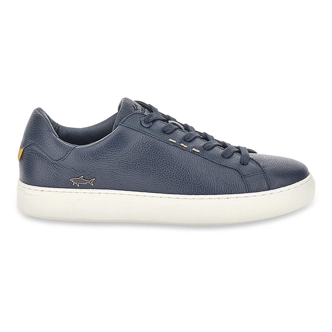 Paul & Shark Men's Dama Blue Shark Icon Sneakers, Man, Size: 40