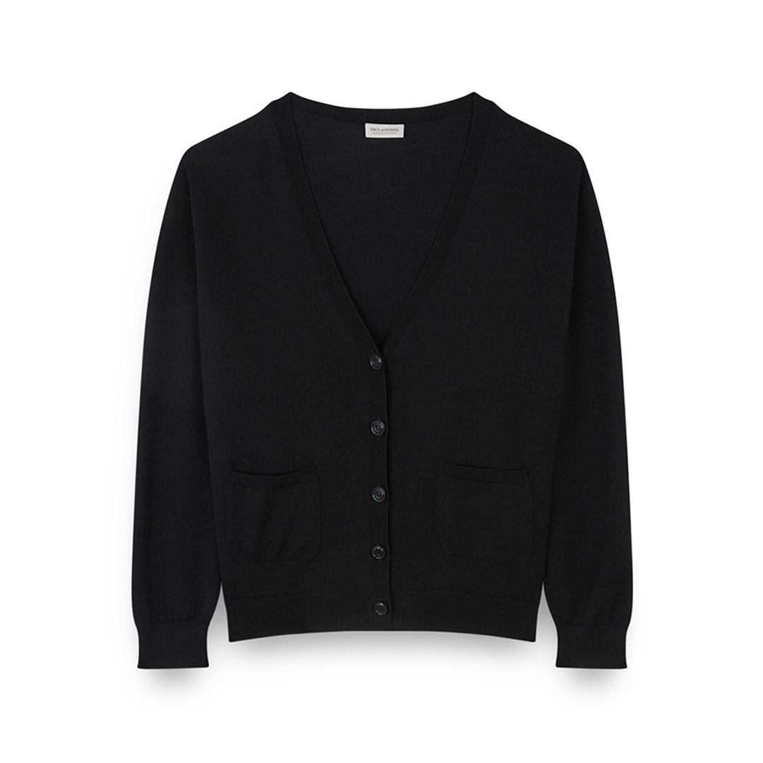 Paul & Shark Wool And Cashmere Cardigan In Multi