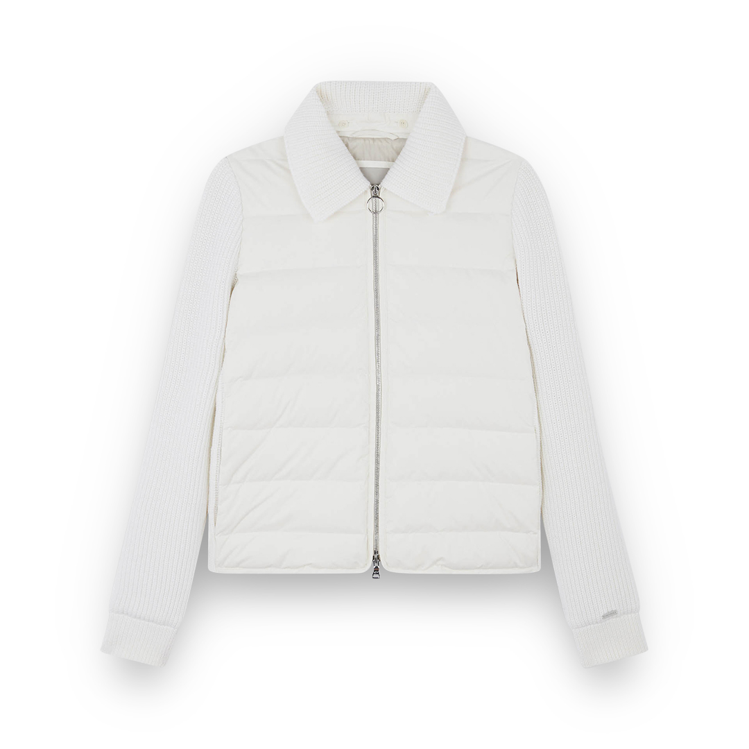 Paul & Shark Hybrid Zip-up Blouson In Yellow