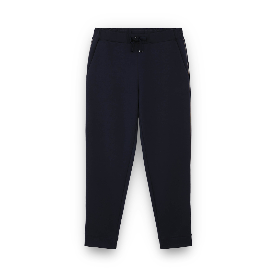 Paul & Shark Drawstring Cuffed Trousers In Blue