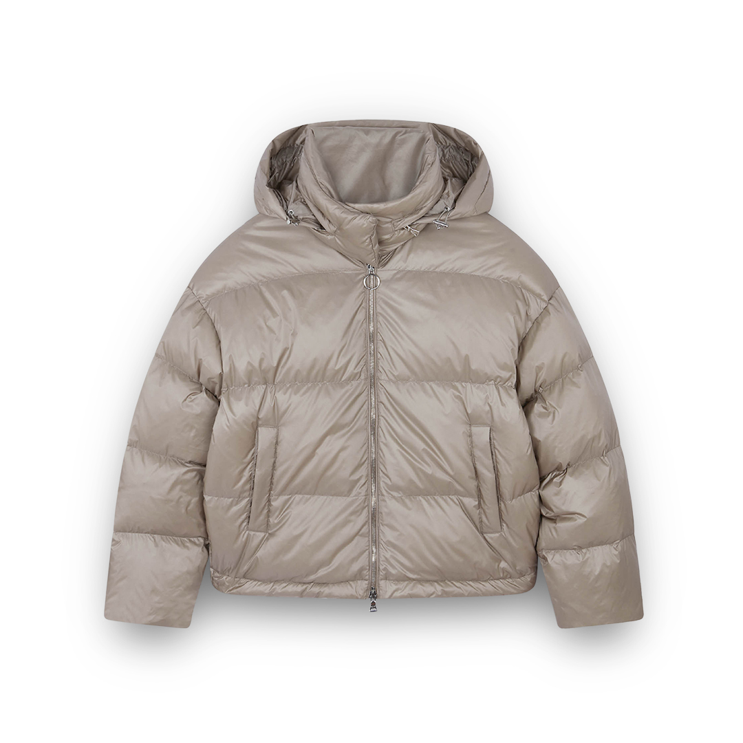 Paul & Shark Shiny Down Jacket In Neutral