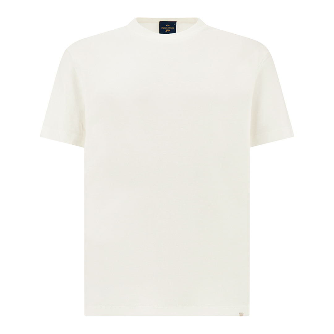Paul & Shark Men's Blanc De Blanc X-Soft Jersey T-Shirt, Man, Size: 4XL