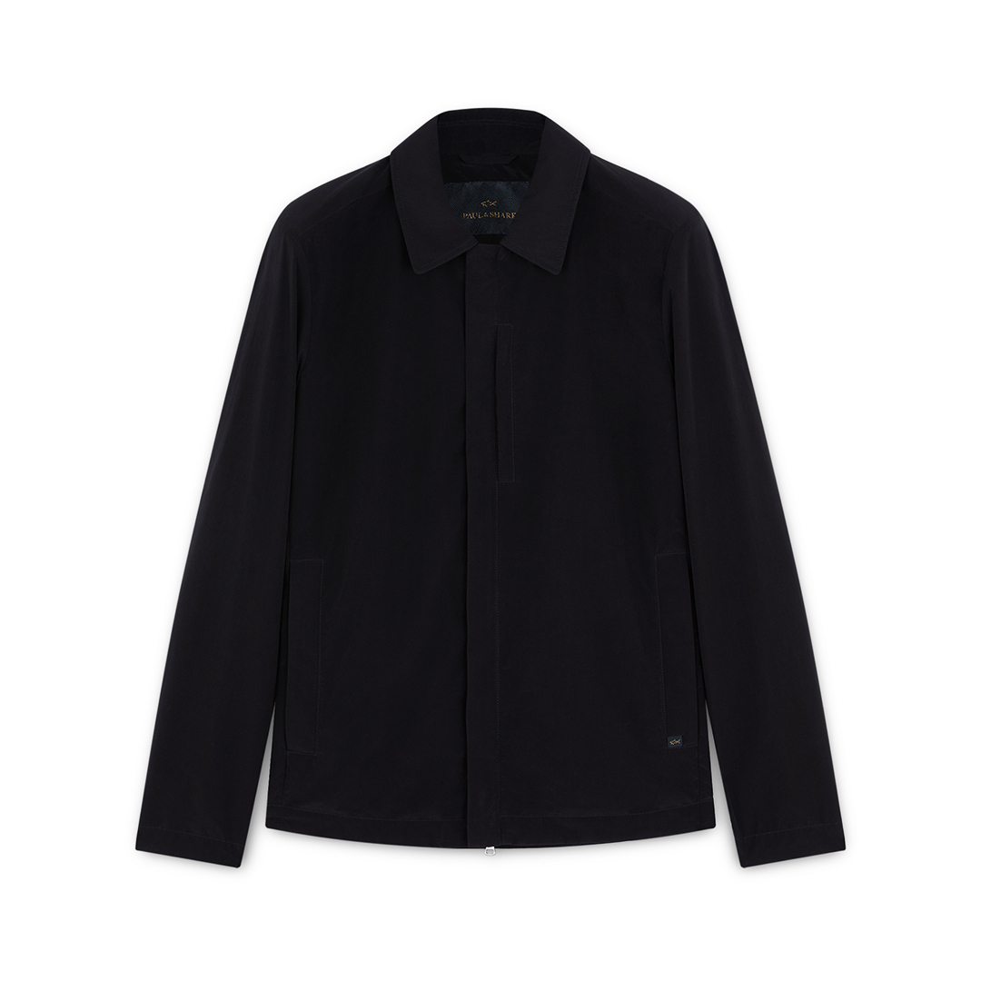 Paul & Shark Shacket Re-130 High Density In Nero