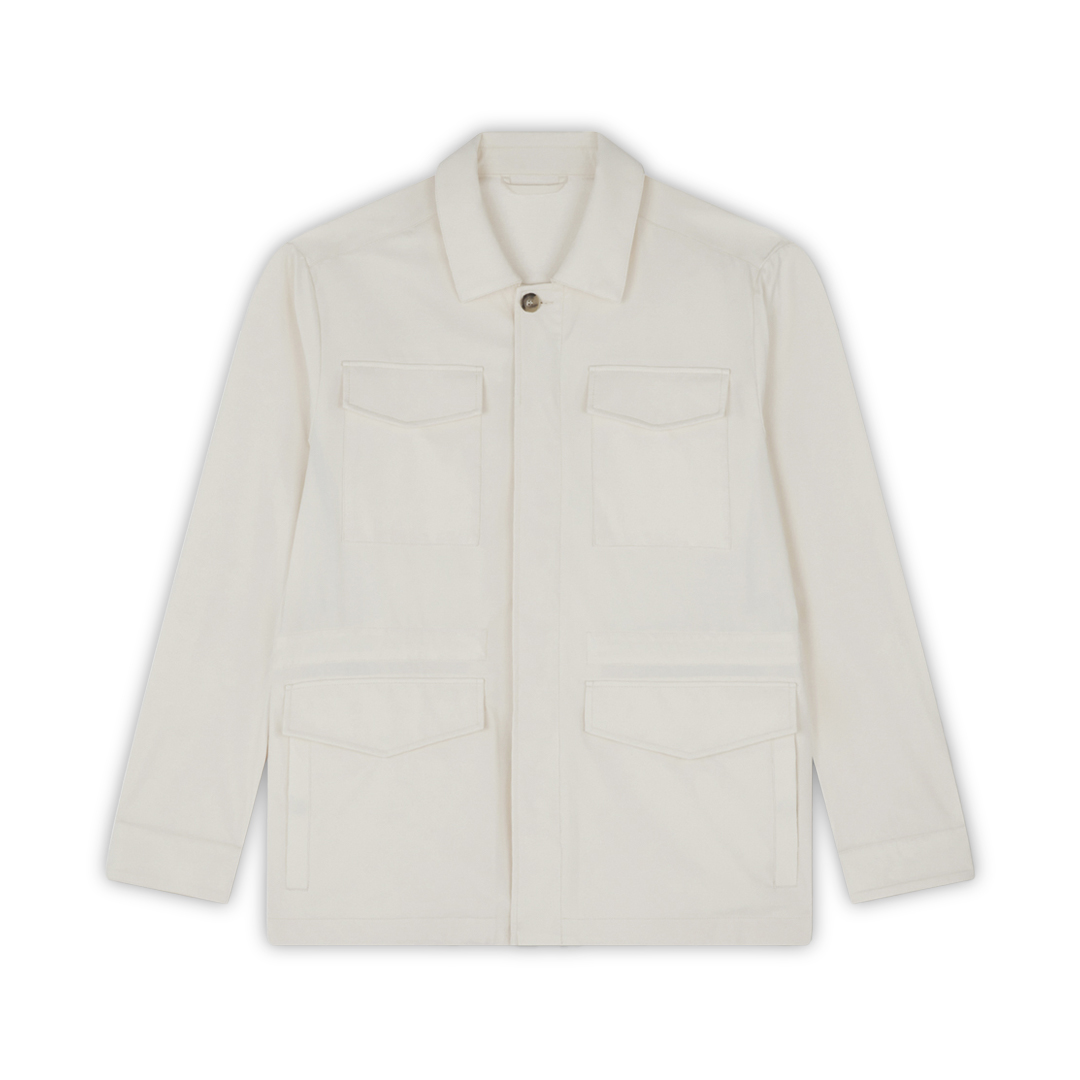 Paul & Shark Field Jacket Typhoon® Platinum Cashmere In Beige