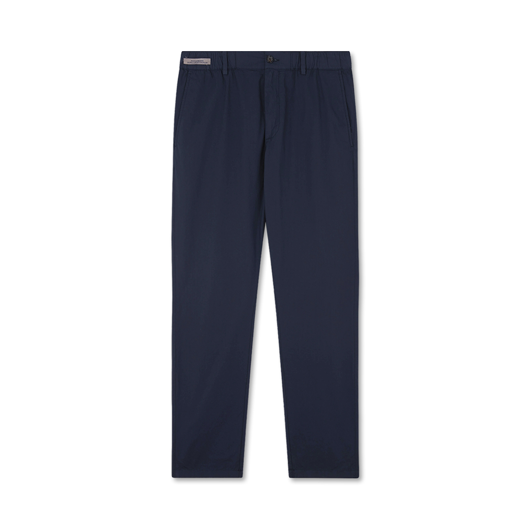 Paul & Shark Pantalone Chino In Cotone Ultralight Popeline In Blu