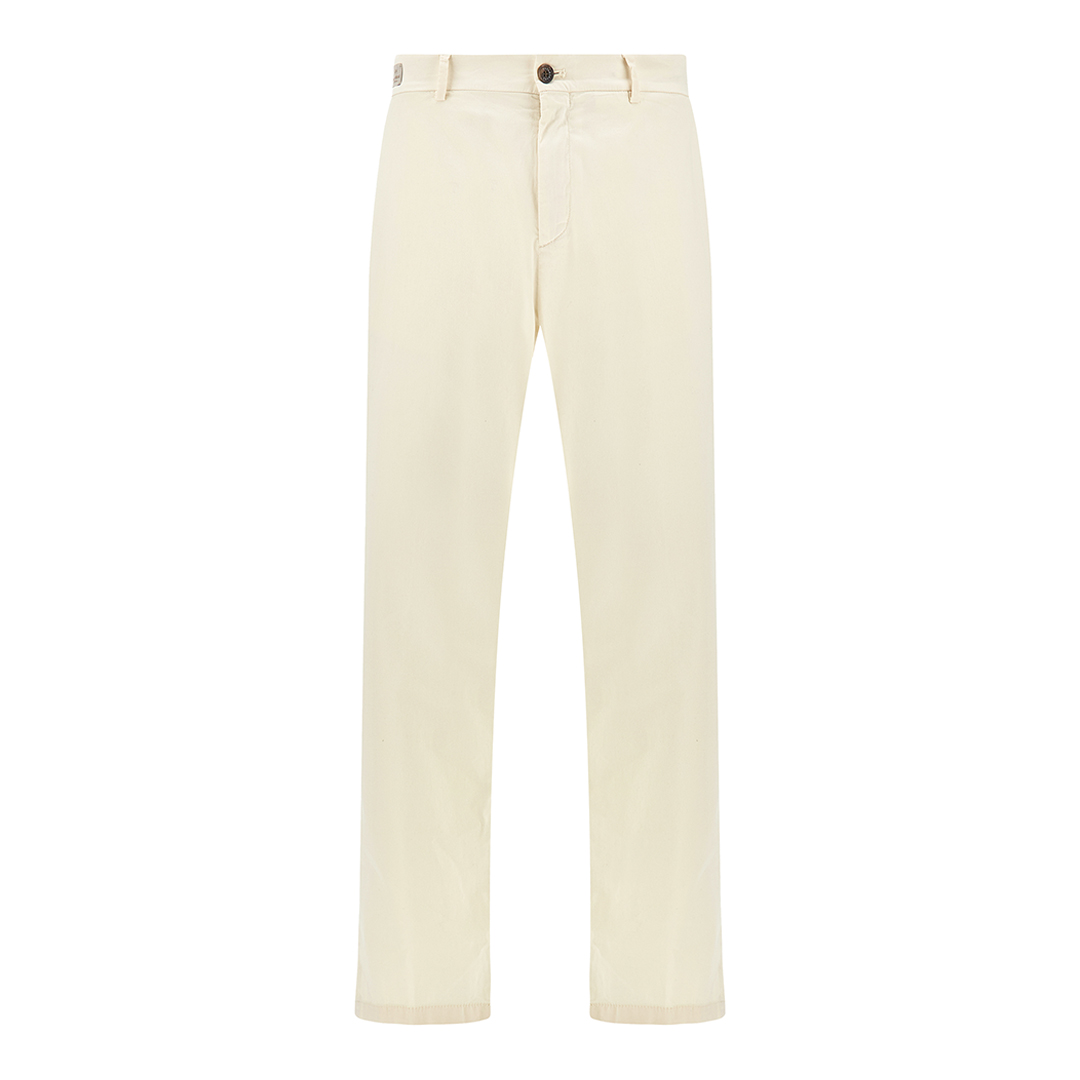 Paul & Shark Men's Tofu Silk And Stretch Cotton Chino Pants, Man, Size: 44