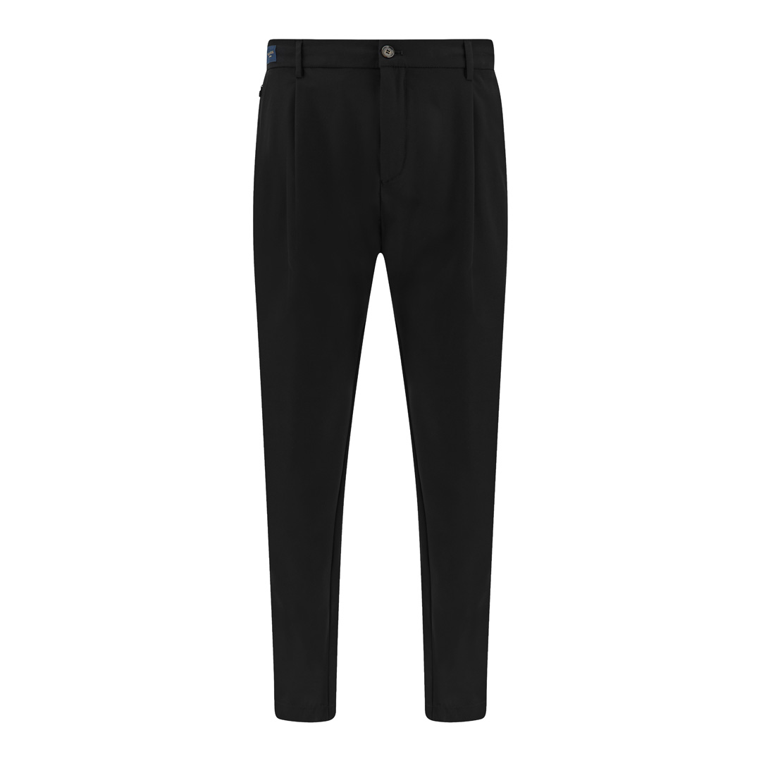 Paul & Shark Men's Black Dynamic Chino Pants, Man, Size: 60