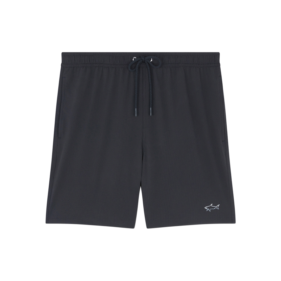 Paul & Shark Costume Da Bagno Con Stampa Shark Reflective In Nero