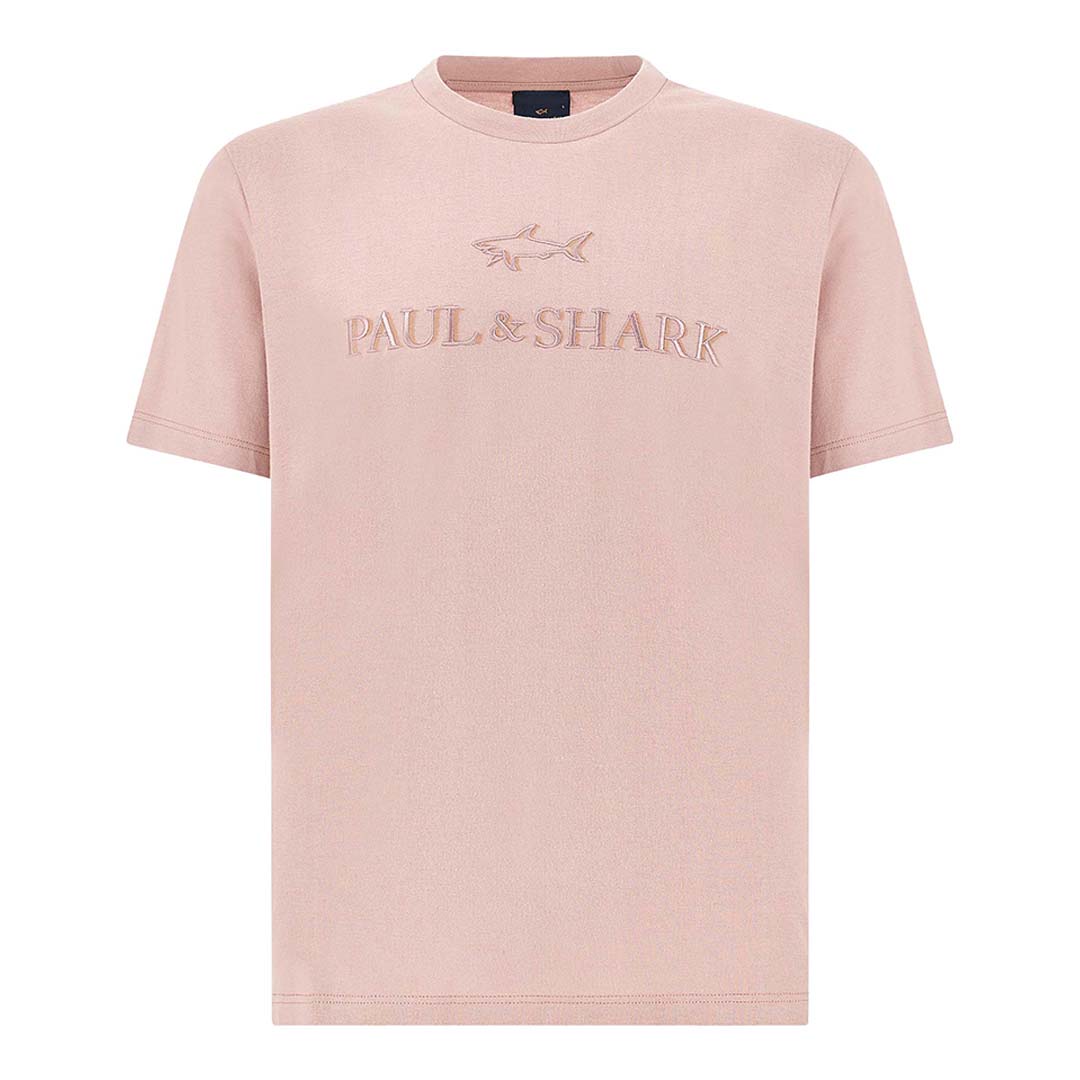 Paul & Shark Men's Zephyr Lightweight Cotton Jersey T-Shirt With Print, Man, Size: 3XL