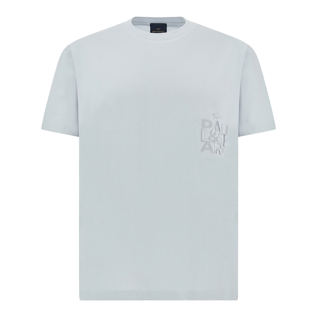 Paul & Shark Men's Skyride Cotton Jersey T-Shirt With Embroidery, Man, Size: 3XL