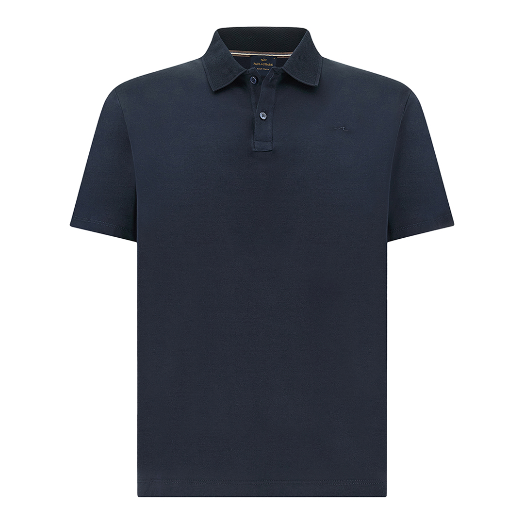 Paul & Shark Men's Dama Blue Aqua Touch Cotton Polo, Man, Size: 5XL