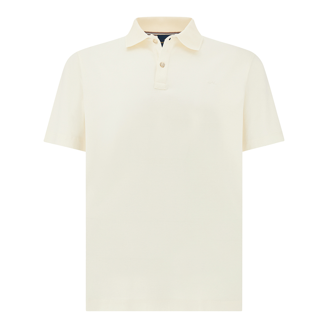 Paul & Shark Aqua Touch Cotton Polo In White