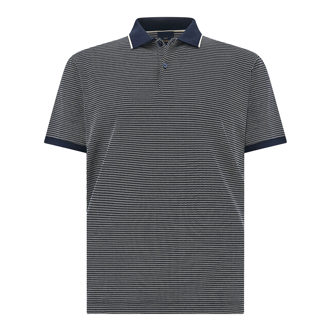 Paul & Shark Men's Dress Blues-Snow White Polo In Double Mercerised Cotton Jersey, Man, Size: 3XL