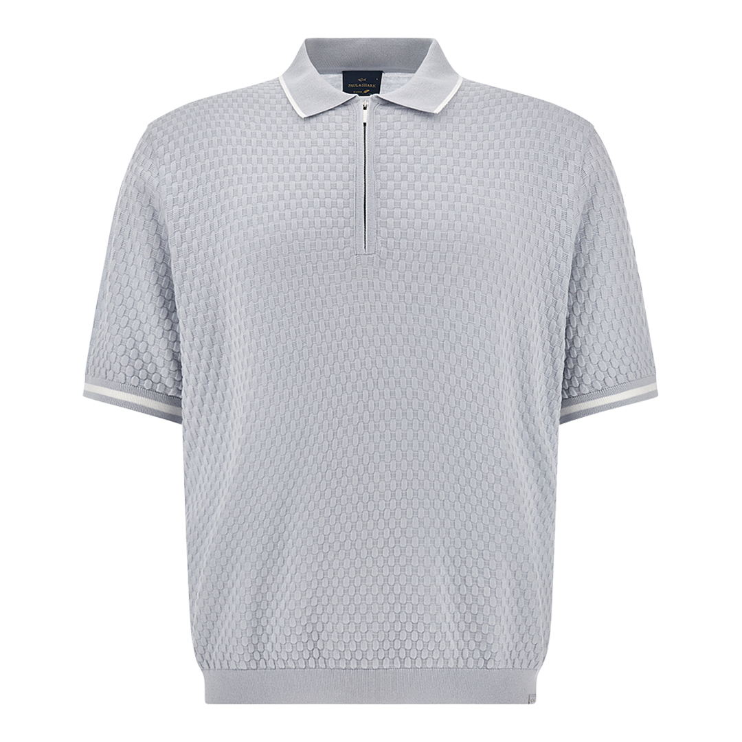 Paul & Shark Men's Skyride Polo In Piuma Cotton, Man, Size: M