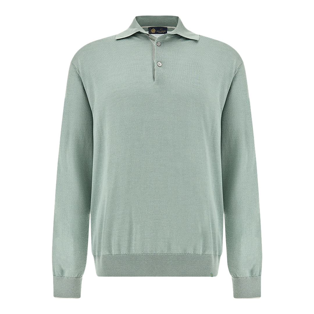 Paul & Shark Men's Slate Gray Polo In Cashmere And Silk Jaipur, Man, Size: Xl