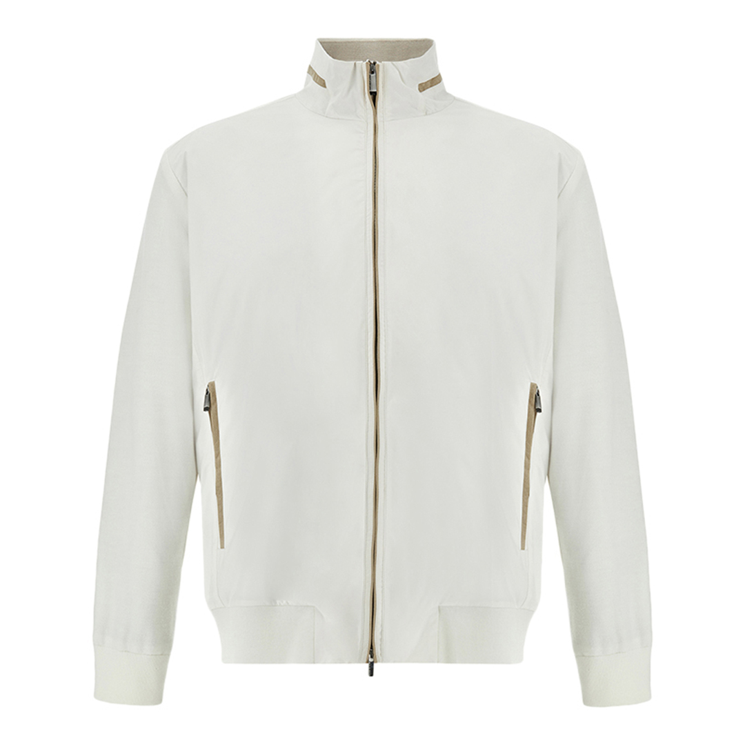 Hybrid in Summer Wool e Typhoon® Platinum, Uomo, BIANCO NEVE, Taglia: M