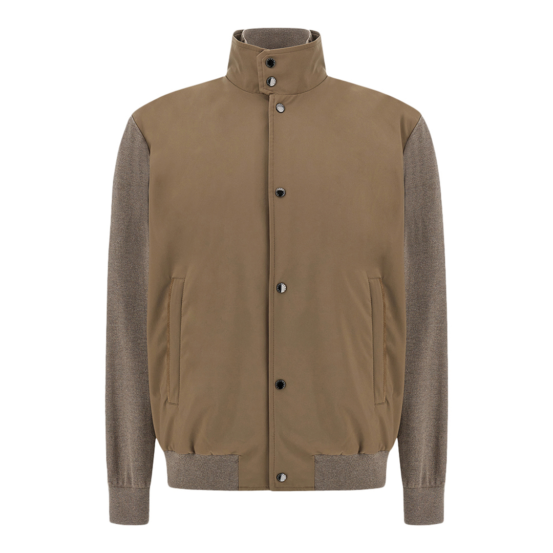 Hybrid in Seta e cotone e Typhoon® Platinum, Uomo, TORTORA, Taglia: 3XL