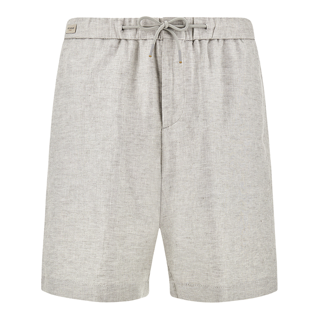 Paul & Shark Men's Griffin Linen Bermuda Shorts With Drawstring, Man, Size: 54