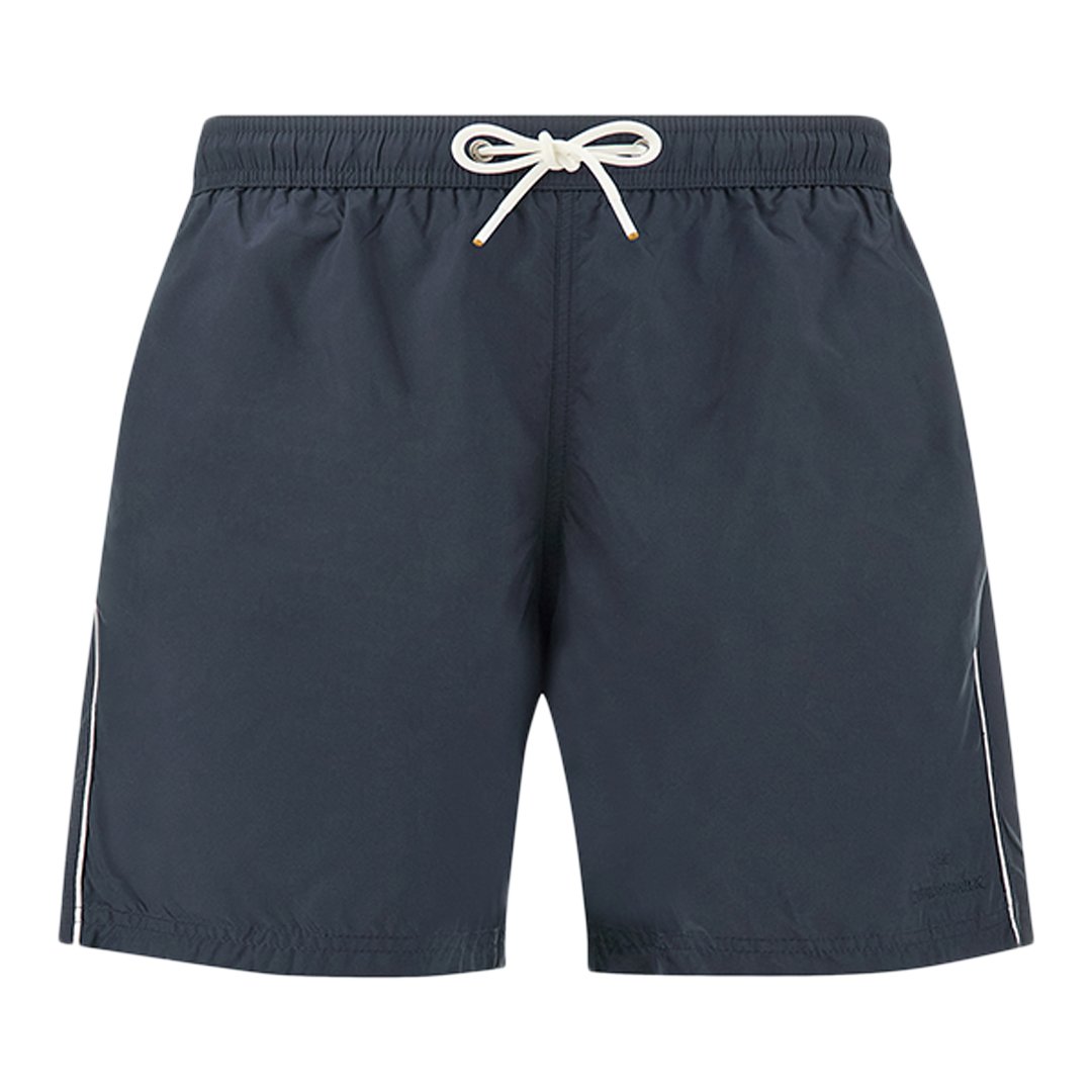Paul & Shark Men's Dama Blue Swimwear Portofino In Microfiber With Logo Embroidery, Man, Size: Xxl